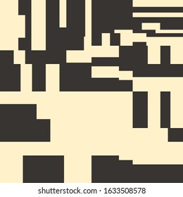 Pixel Background Abstract Geometric Brick Vector Art