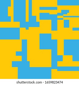 Pixel Background Abstract Geometric Brick Vector Art