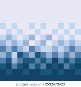 Pixel background, abstract pixel background, abstract geometric pixel background pixel pattern background with winter color theme.