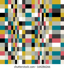 Pixel background. Colorful background illustration.