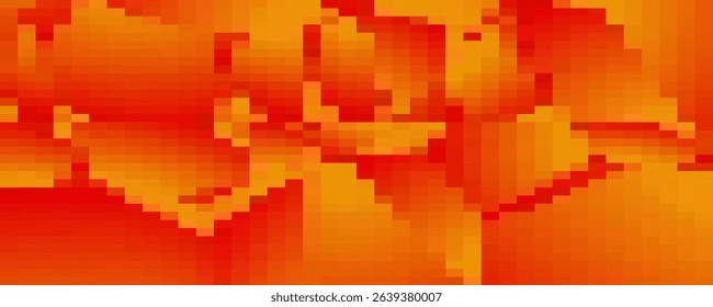 Pixel background. The concept of games background. Squares pattern background. Minecraft concept. Vector illustration. Light Green vector abstract textured polygonal background.