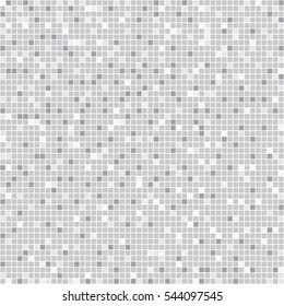 Pixel Background Pattern In Silver And Gray