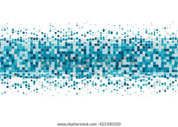 Pixel Background Pixelate Effect Geometric Background Stock Vector ...