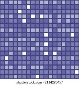 Pixel background, texture square shape mosaic, vector illustration 10 eps.