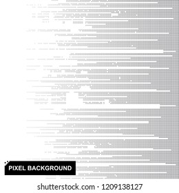 Pixel background. Vector 