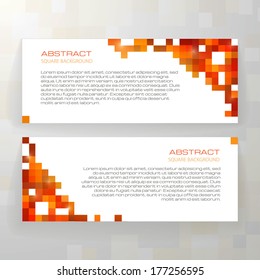 pixel banner set for your business