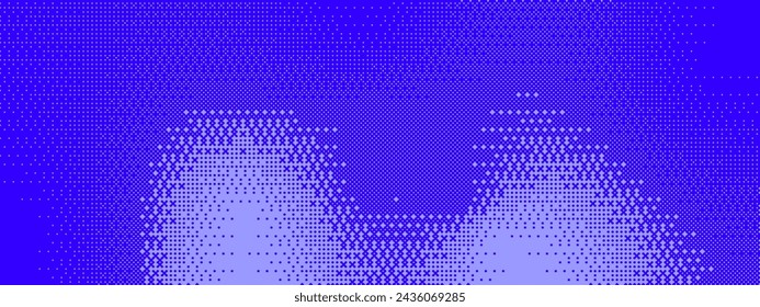 Pixel bitmap texture pattern. Geometric pixel pattern. Abstract bitmap retro design. Vector illustration