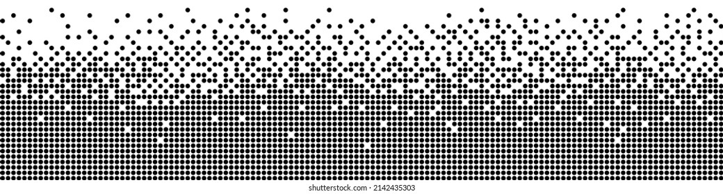 Pixel black and white background