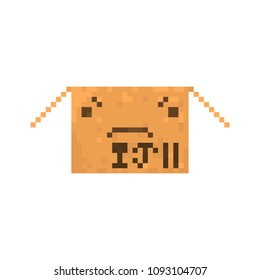 Pixel box emotion for games and websites