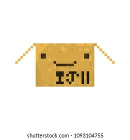 Pixel box emotion for games and websites