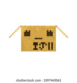 Pixel box emotion for games and websites