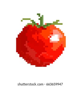 Pixel bundle of potherbs for mobile games and applications
