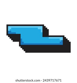 Pixel Buttons game design retro style