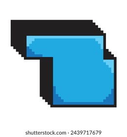 Pixel Buttons game design retro style