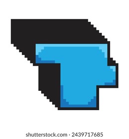 Pixel Buttons game design retro style