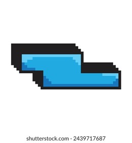 Pixel Buttons game design retro style