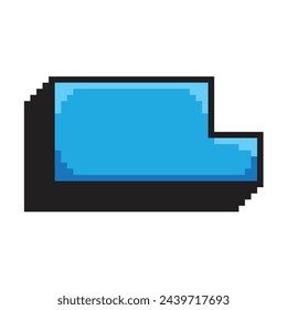 Pixel Buttons game design retro style