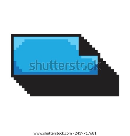 Pixel Buttons game design retro style