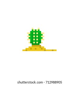 Pixel cactus for games and applications