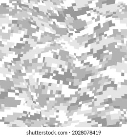 Pixel Camouflage Texture Seamless Pattern Abstract Stock Vector ...