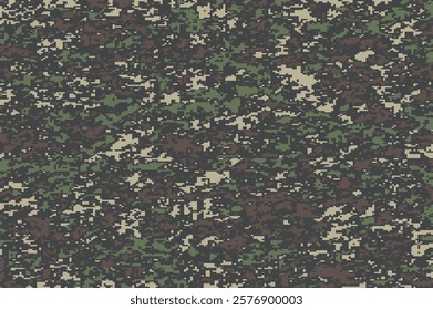 Pixel camouflage for your production or design, camouflage army