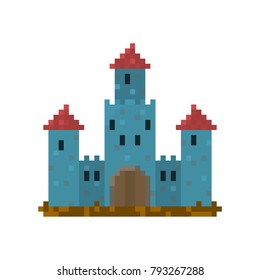 Pixel Castle For Games And Web Sites