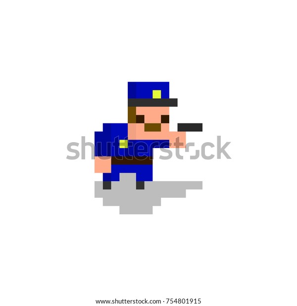 draw composite from pixelated photo police