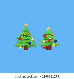 Pixel christmas tree.8bit.