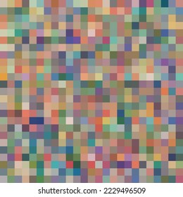 Pixel colored background. Abstract vector illustration.