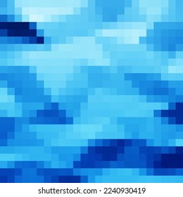 Pixel colored background. Abstract vector illustration.