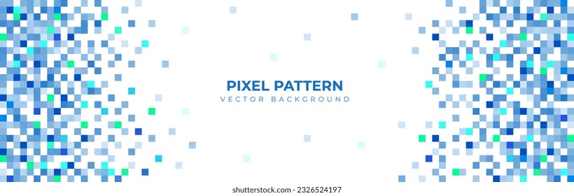 Pixel concept abstract background design that can be used for banners or posters