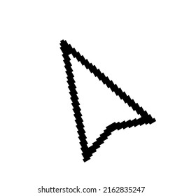 Symbol für den Pfeil der Pixel-Markierung