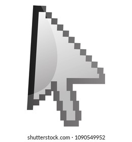 pixel cursor arrow internet icon