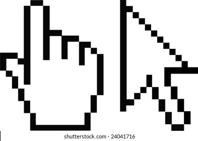 Pixel cursors VECTOR