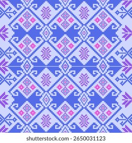 Pixel design to be used as decorative patterns for objects, clothes, bags, walls, texture patterns, etc.