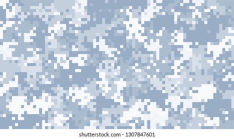 pixel digital camouflage monochrome pattern