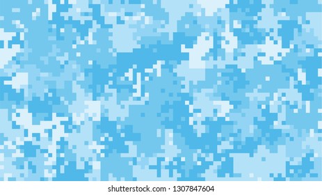 pixel digital camouflage monochrome pattern
