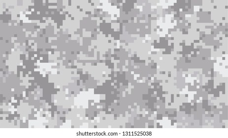 pixel digital camouflage monochrome pattern