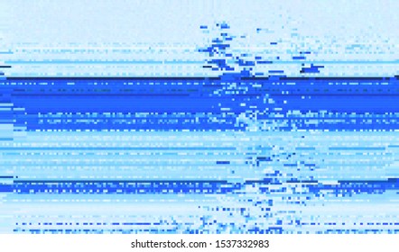 Pixel Digital Noise Distortion Defective Deformed Stock Vector (Royalty ...