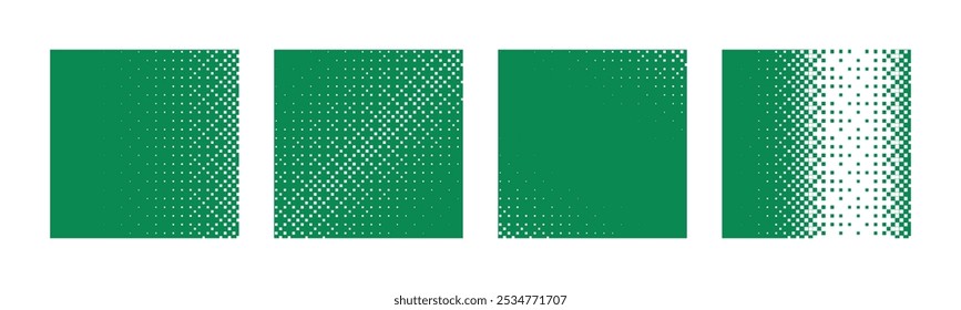 Fondo de desintegración de píxeles. Efecto de decaimiento. Patrón de puntos dispersos.