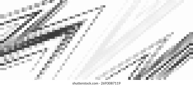 Planos de fundo de cor de desintegração de pixels. Efeito de decaimento. Padrão pontilhado disperso. Conceito de desintegração, texturas de mosaico pixel com partículas quadradas simples.