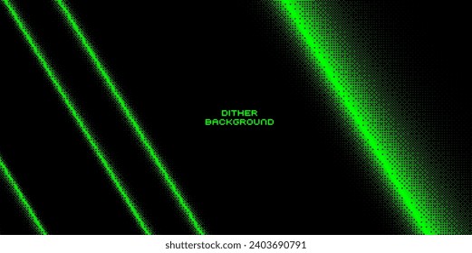 Pixel dither bitmap texture. Abstract pixel smooth gradient transition, 8 bit video game screen wallpaper. Vector background