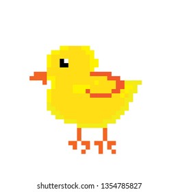 pixel duck  art