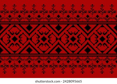 Pixel étnico oriental patrón tradicional diseño para la tela de la ropa textil Azteca África Indonesia india patrón sin fisuras tela de impresión tela vestido alfombra cortinas y sarong 