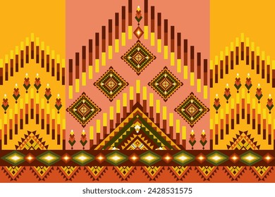 Pixel étnico oriental patrón tradicional diseño para la tela de la ropa textil Azteca África Indonesia india patrón sin fisuras tela de impresión tela vestido alfombra cortinas y sarong 