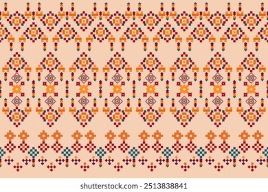 Pixel ethnic pattern style
- A nostalgic pixel art wallpaper featuring a classic color. This wallpaper would appeal to cloths, carpet, mug, curtains wallpaper and others 