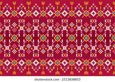 Pixel ethnic pattern style
- A nostalgic pixel art wallpaper featuring a classic color. This wallpaper would appeal to cloths, carpet, mug, curtains wallpaper and others 