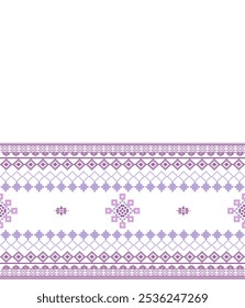 Pixel ethnic pattern,abstract vector, illustration for print.