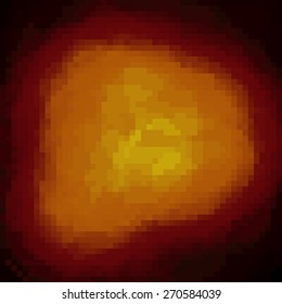 pixel explosion background in fire color