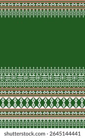 Tecido de pixel Padrão étnico, ponto de cruz Geométrico, design para azulejo, tapete, vetor, ilustração, abstrato, Fundo étnico